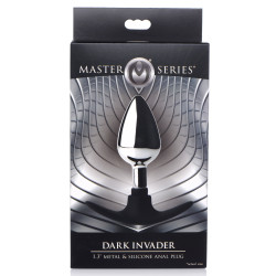 Master Series Plug en métal Dark Invader M 8 x 3.4 cm